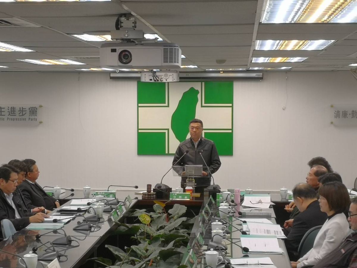 ▲民進黨黨主席卓榮泰。（圖／記者劉育辰攝 2020.02.05）