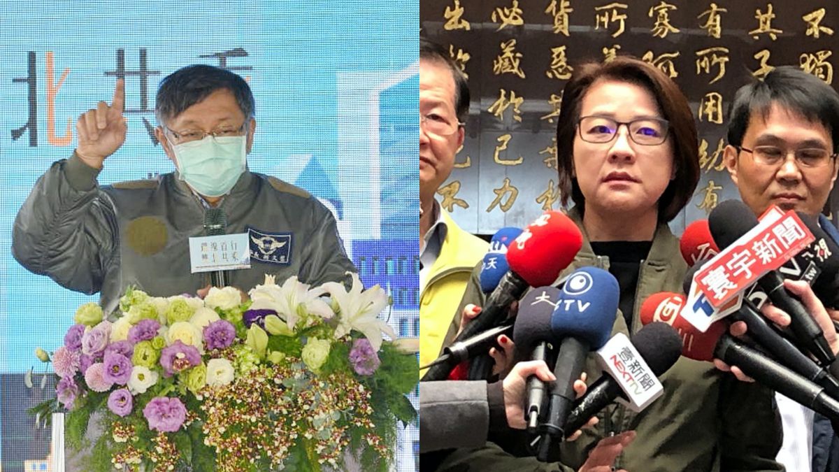 ▲台北市長柯文哲、台北市副市長黃珊珊。（圖／NOWnews資料照片）