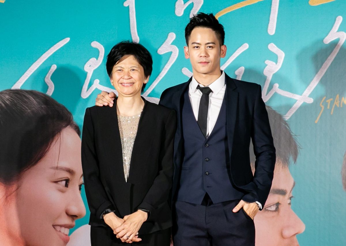 ▲去年底李淳的媽媽林惠嘉（左），曾特地回到台灣。（資料照）