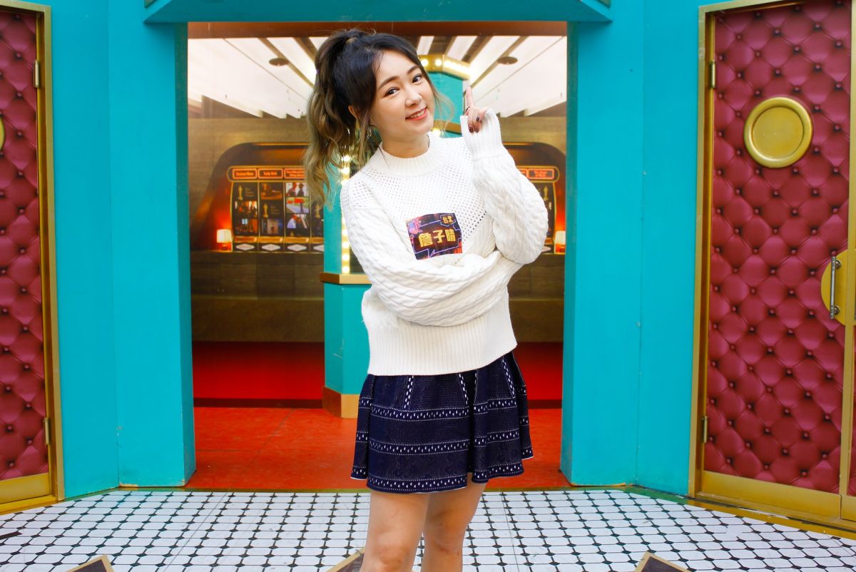 ▲詹子晴第一次跟男友出國就丟包他。（圖／衛視中文台）