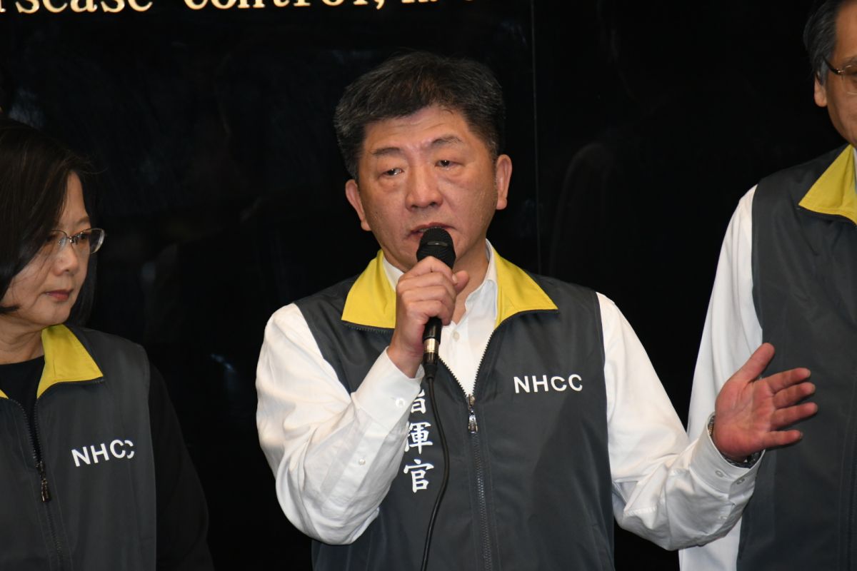 衛福部長陳時中。 (圖/記者林調遜攝)