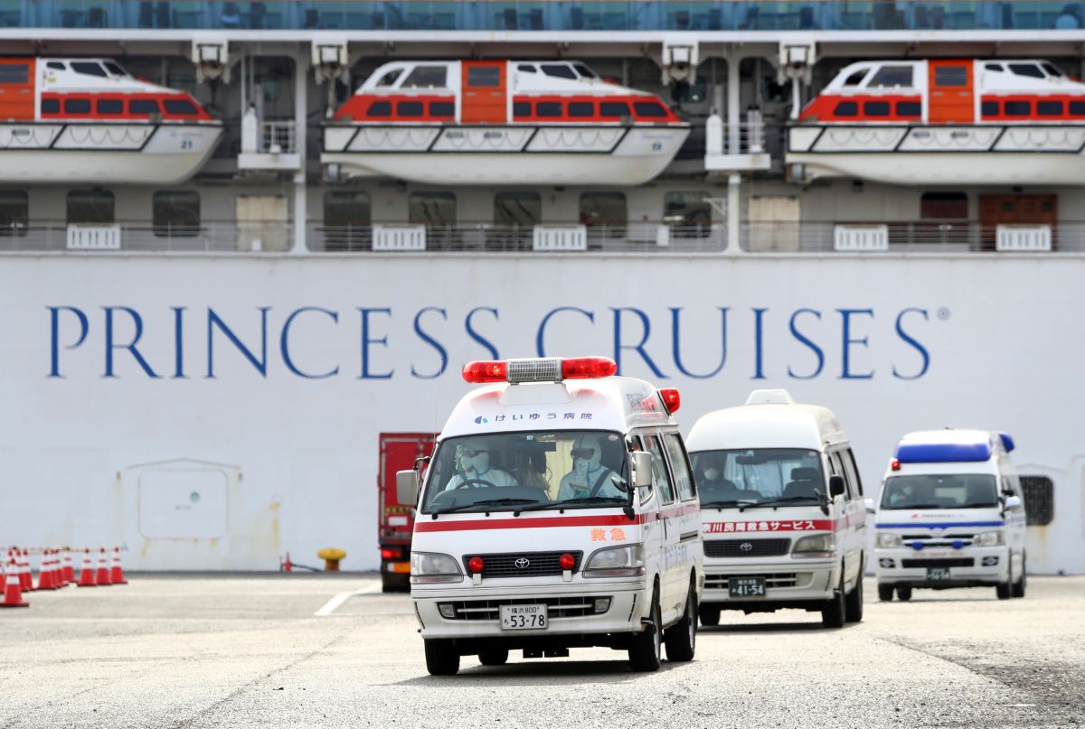 ▲鑽石公主號。（圖／美聯社／達志影像）