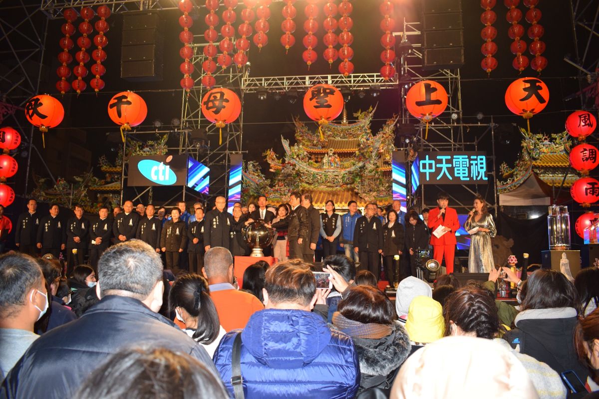 ▲2020北港燈會啟燈晚會。（圖／記者洪佳伶攝 ,2020.2.7）