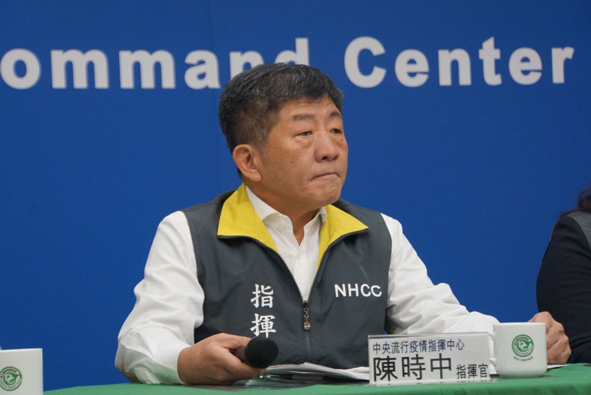 中央流行疫情指揮中心指揮官陳時中。（圖／記者呂炯昌攝）