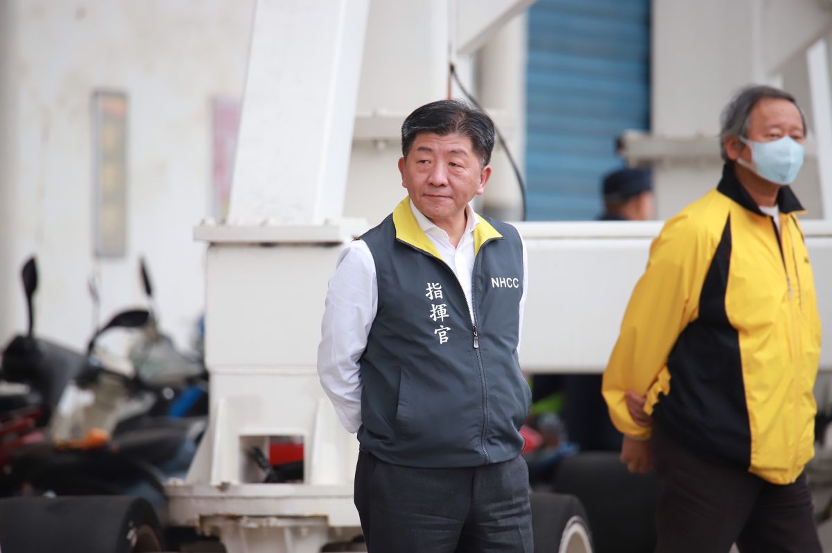 ▲中央流行疫情指揮中心陳時中今（11）出席台灣大車隊記者會。（示意圖／記者葉政勳攝） 