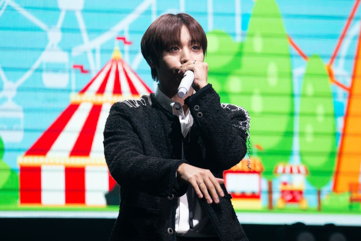 ▲朴志訓台北粉絲見面會。（圖／D-SHOW）