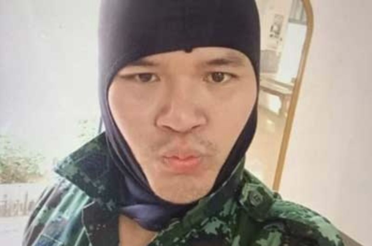 ▲泰國一名軍人在購物中心內持槍掃射。（圖／翻攝曼谷郵報）