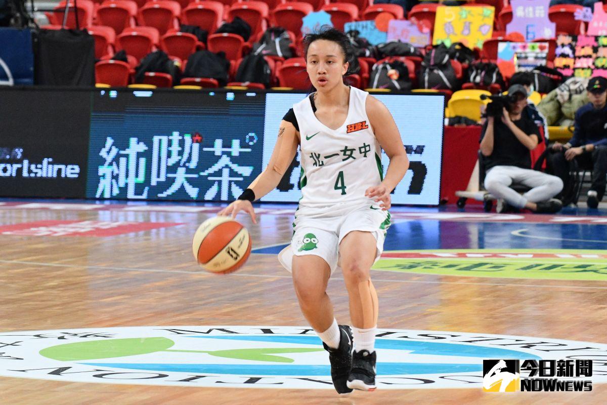 108學年度HBL八強賽女子組 北一女中vs.永平高中，北一女宋瑞蓁 。（圖／記者林柏年攝，2020.02.09）