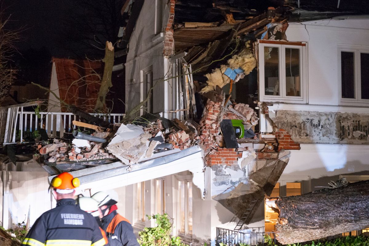 ▲「琦拉」風暴（德國稱「莎賓娜」）已對歐洲多國造成災情。（圖／美聯社／達志影像）