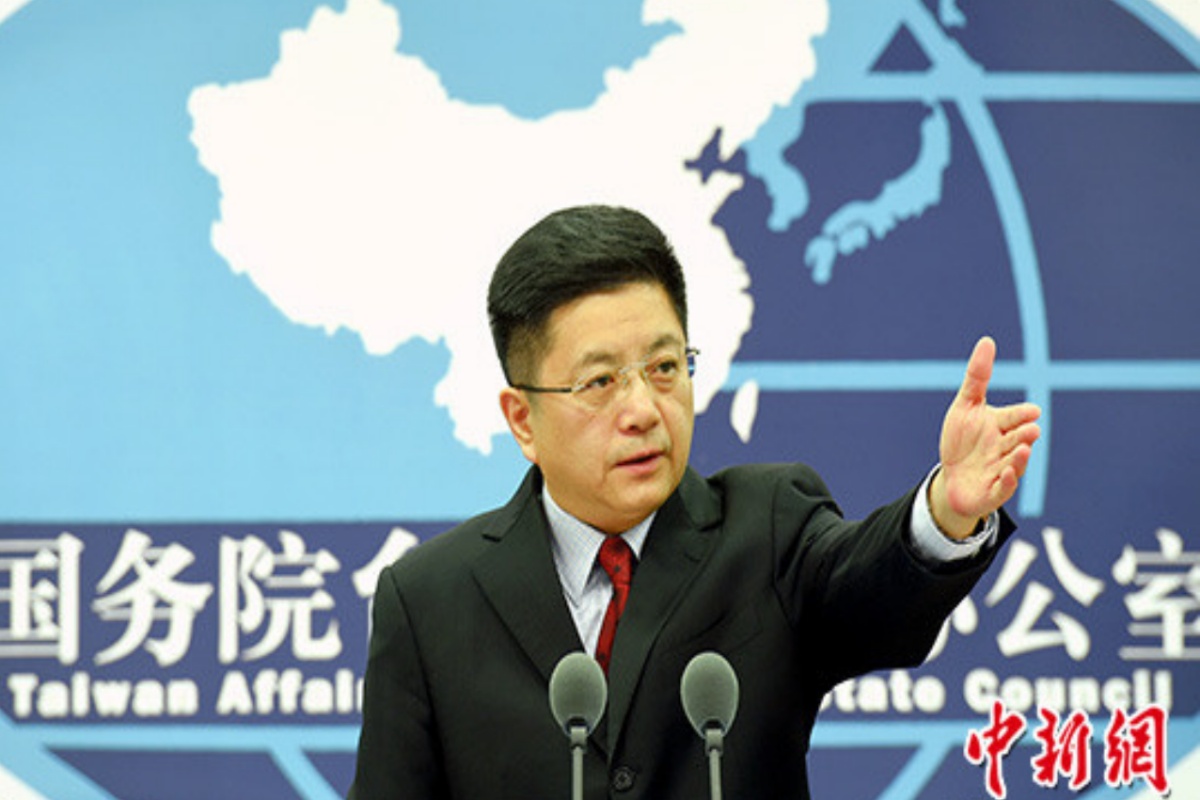 ▲中國國台辦發言人馬曉光。（圖／翻攝自中新網）
