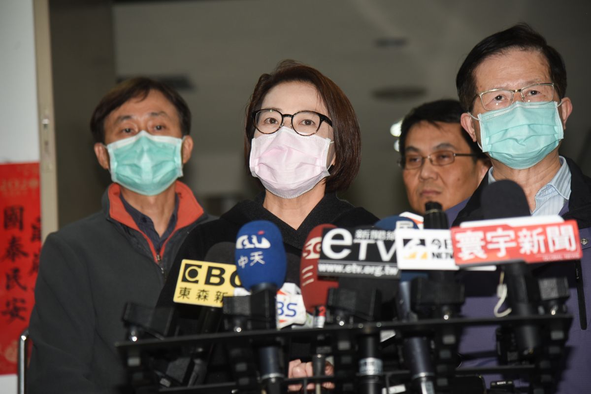 台北市副市長黃珊珊接受媒體訪問。（圖／記者陳明安攝，2020.02.10）