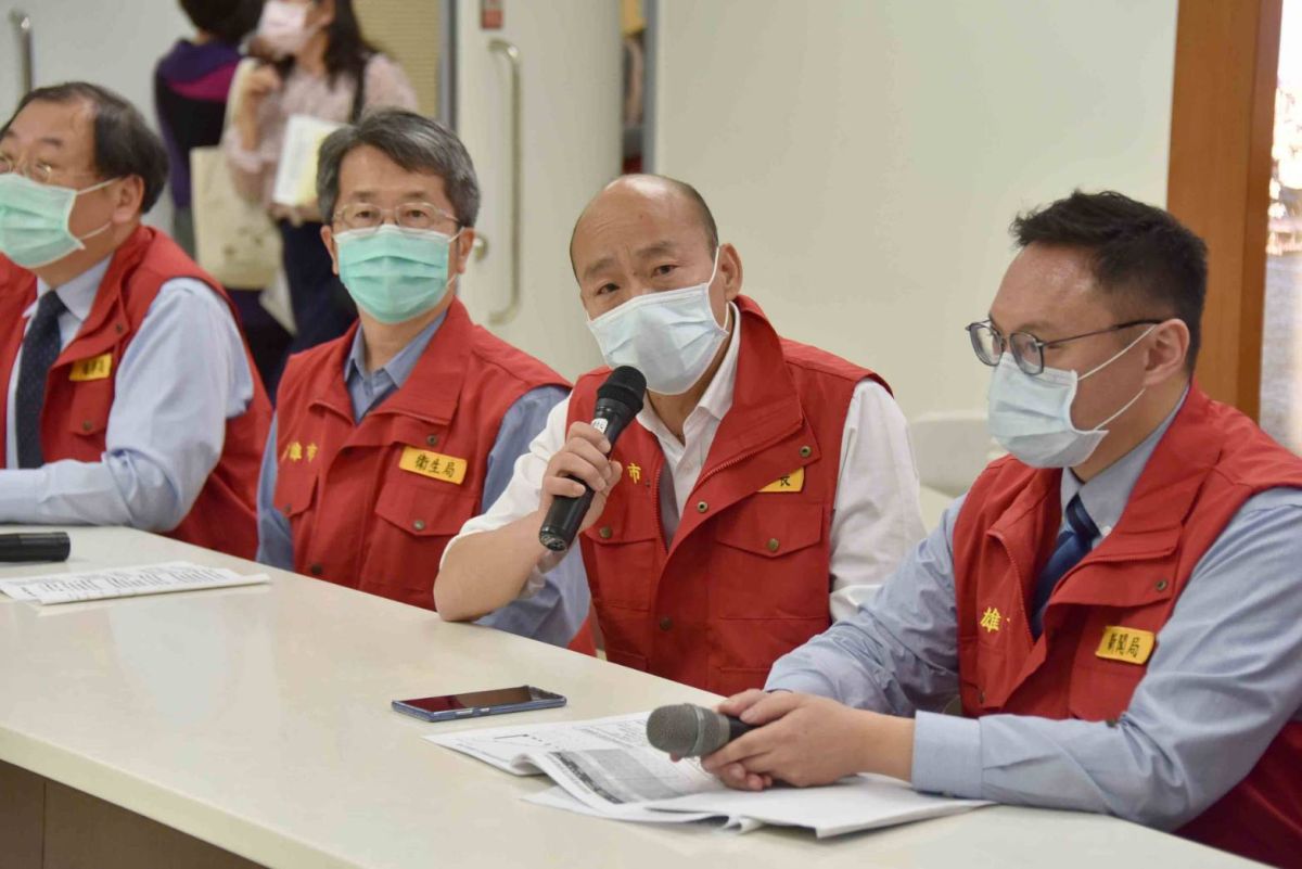 ▲市長韓國瑜提醒市民朋友建立正確的防疫觀念。（圖／高市府提供）