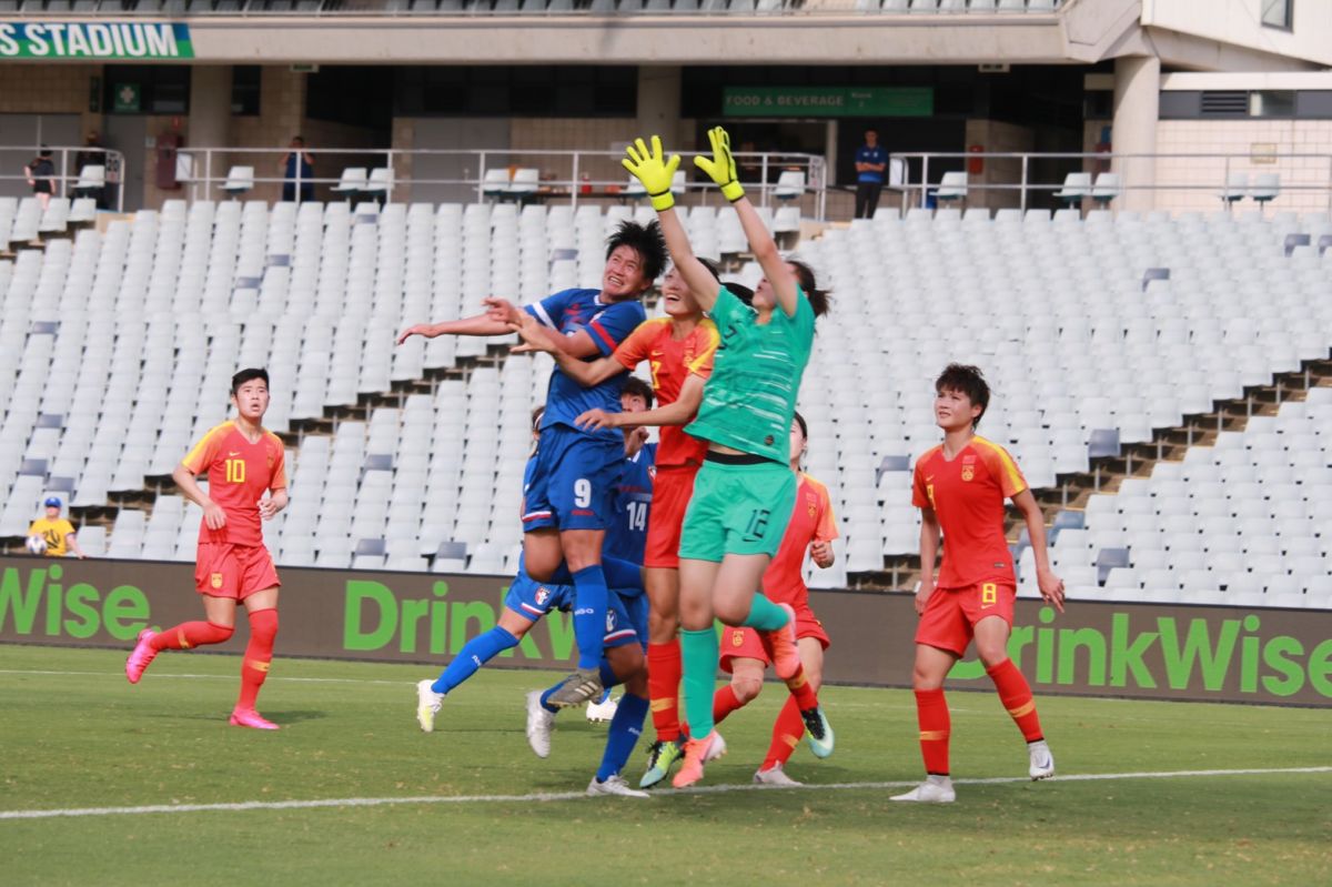 ▲中華隊0:5不敵中國無緣2020東京奧運，在第三輪資格賽出局。（圖／中華足協提供）