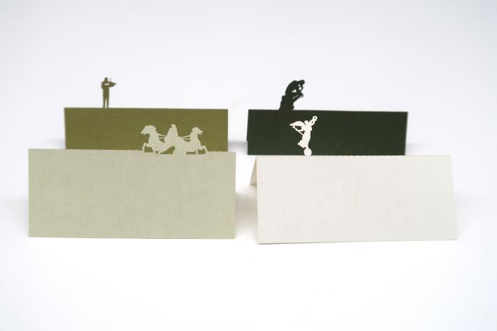 便箋中隱藏了四種不同的紙雕圖案 （圖片由奇美博物館提供）