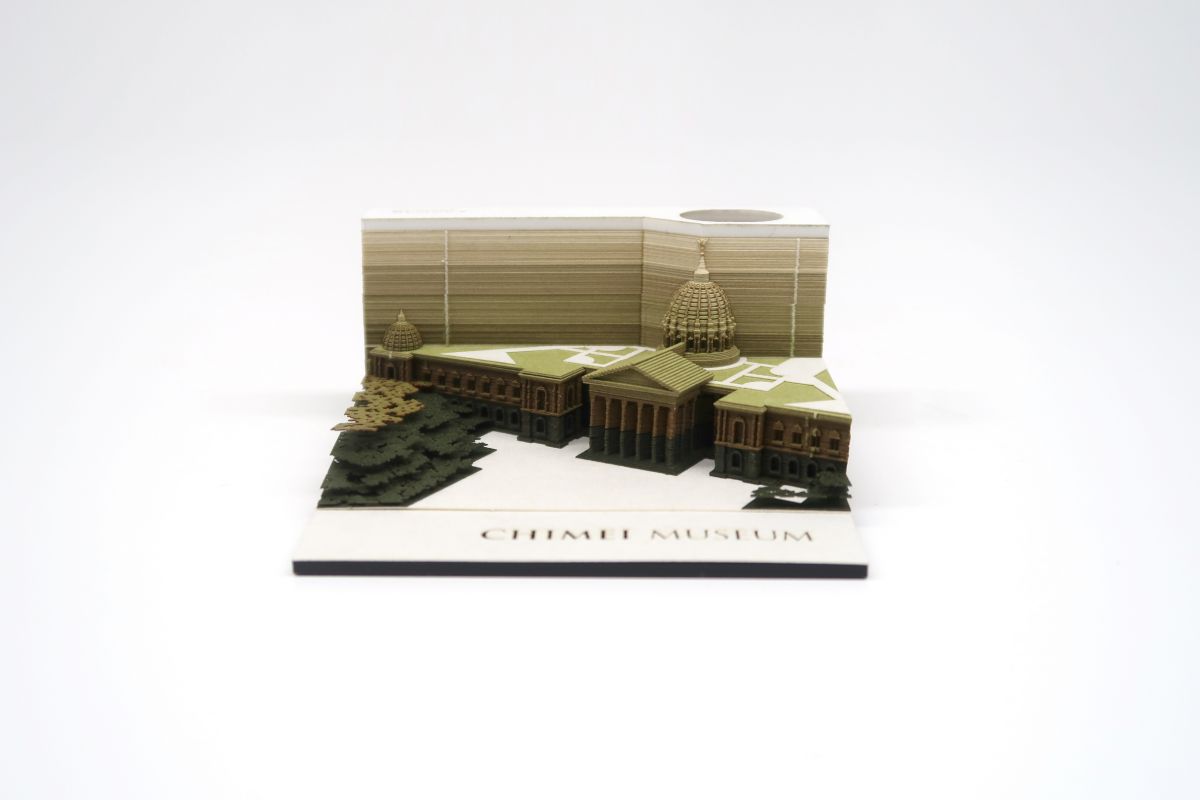 日本品牌TRIAD推出奇美博物館紙箋（圖片由奇美博物館提供）