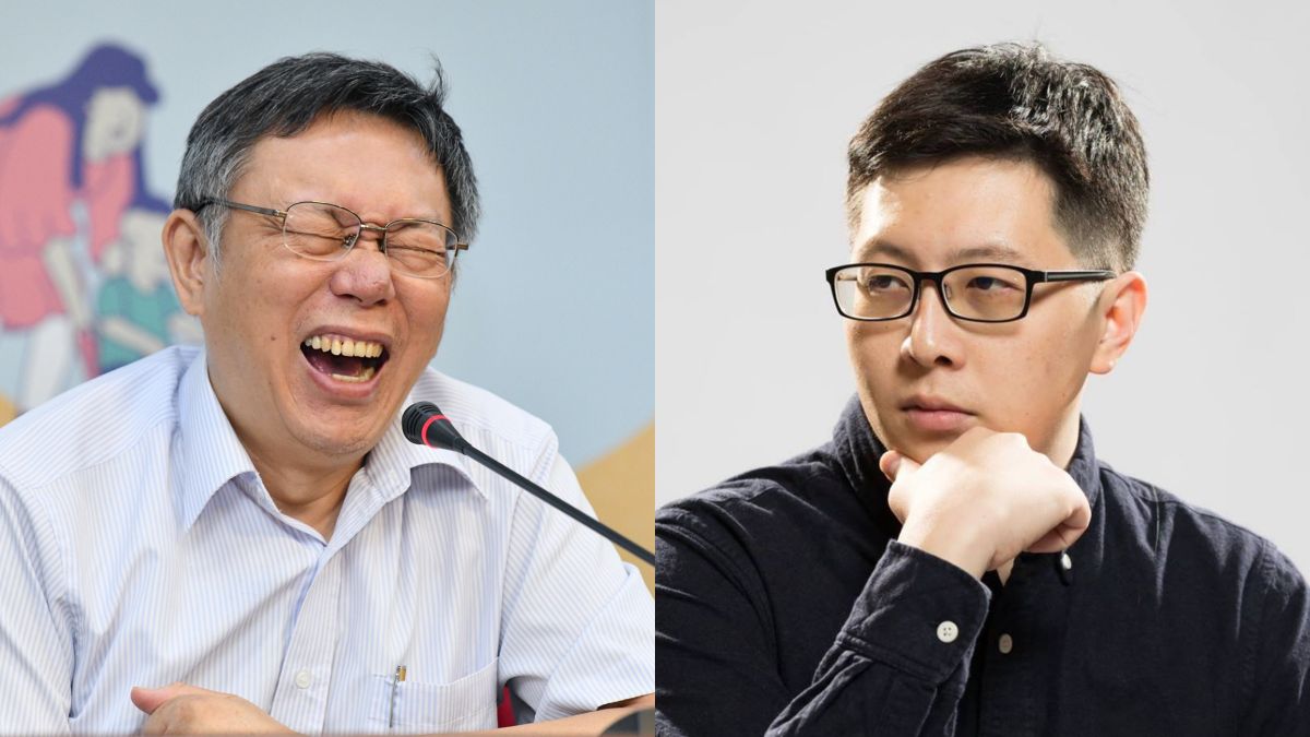 ▲台北市長柯文哲、前綠黨現任民進黨桃園市議員王浩宇。（圖／NOWnews資料照片）