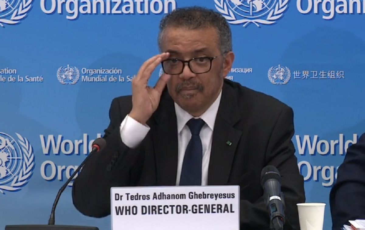 ▲ WHO 秘書長譚德塞。（圖／翻攝 WHO 臉書）
