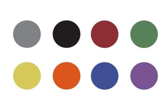 ▲從 8 個顏色中挑 3 種顏色，一秒看出「你的現況」。（圖／翻攝自VidaOrange）