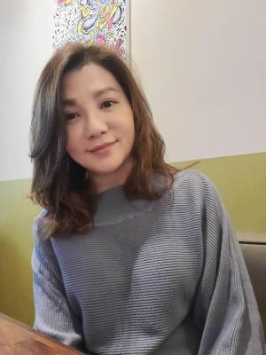 ▲董至成的前妻羅若云（如圖）當年因不滿董至成在對岸花天酒地加上性格不合才與他離婚。（圖／星浪娛樂提供）