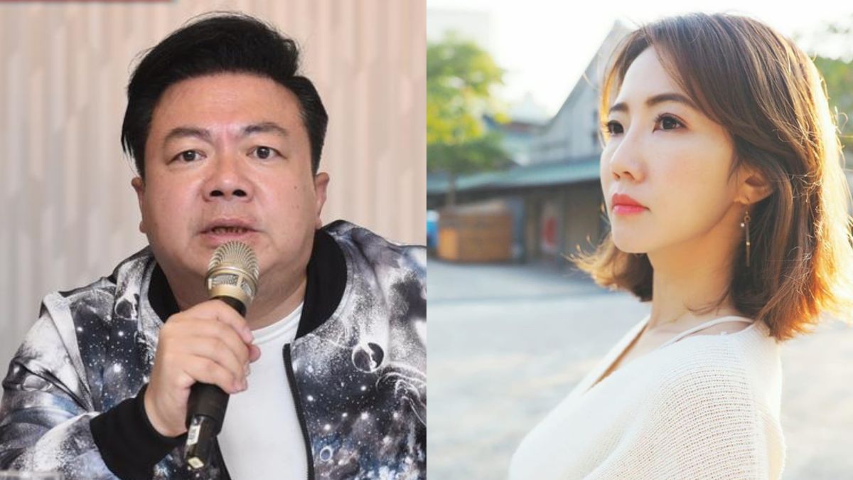 ▲被影射與董至成婚變有關，謝忻深夜發文鄭重澄清。（圖／林柏年攝、臉書）