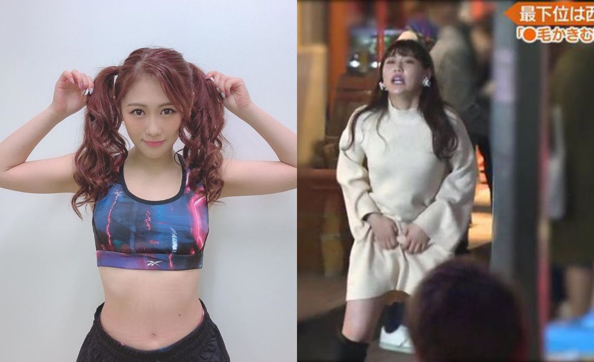 ▲西野未姬大街上自摸下體。（圖／西野未姬IG、網路）