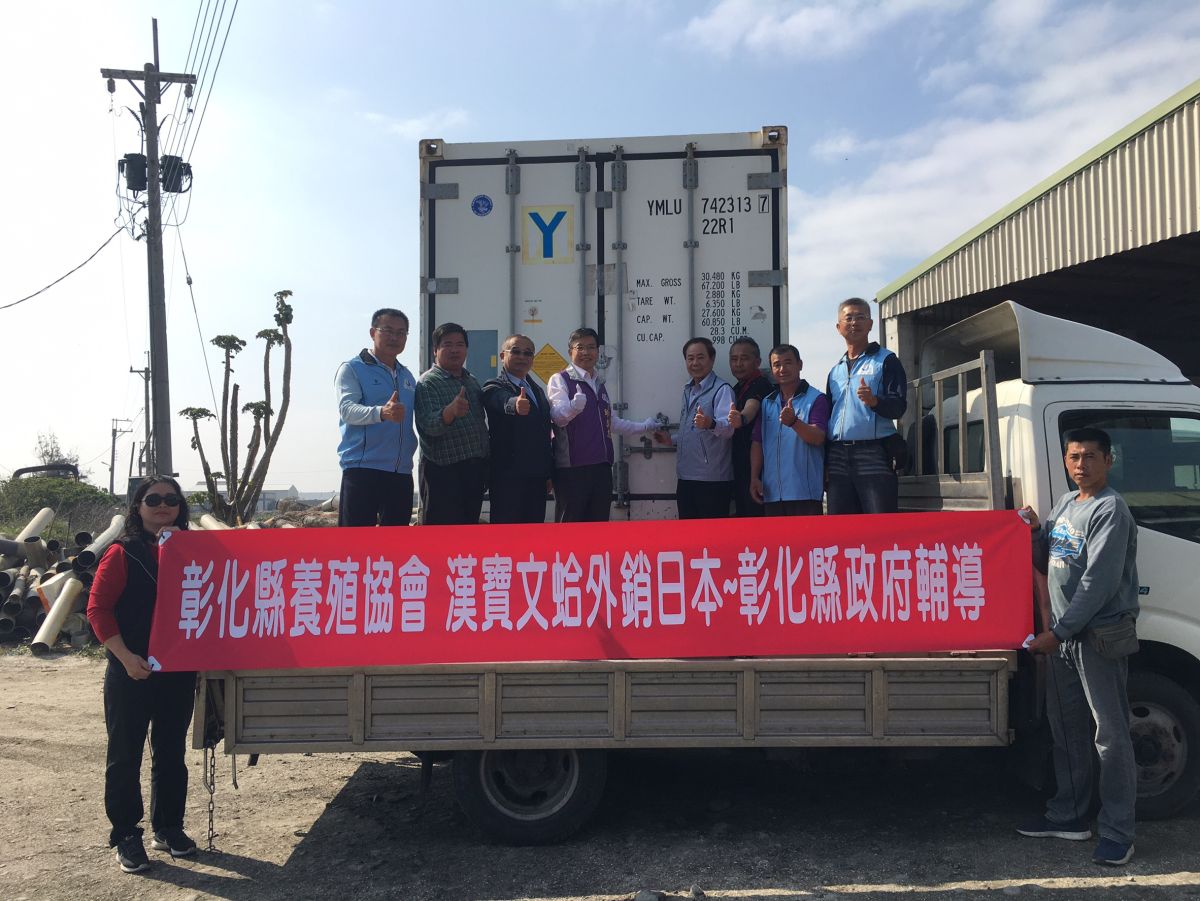 ▲彰化縣漢寶養殖漁業生產區漁民改養純種日本文蛤，11噸的頂級太和黑蜆與日本文蛤，將外銷首航到日本，預計有百萬收益。（圖／記者陳雅芳攝，2020.02.13）