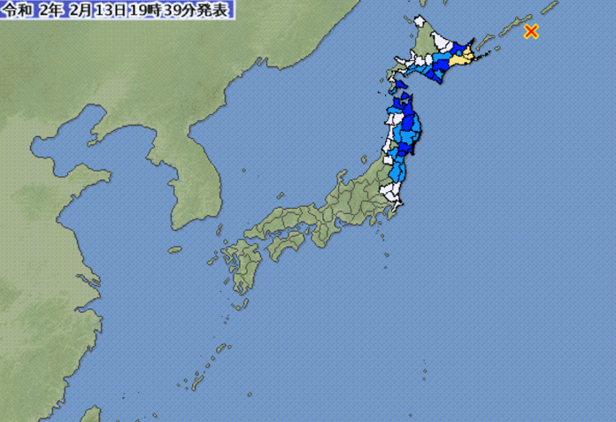 快訊／日本北海道地震芮氏規模7震度4　氣象廳：沒有海嘯
