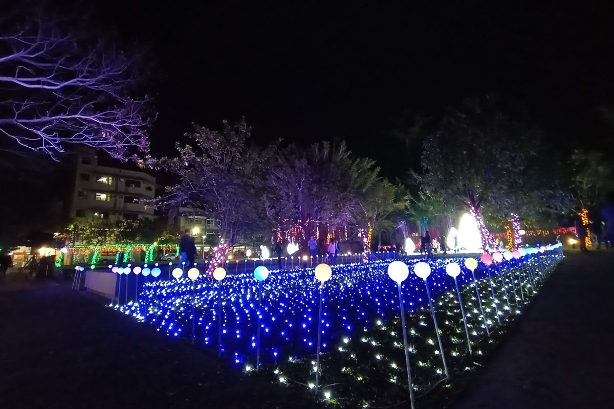 ▲「2020愛你愛妳--我心鼠於你 浪漫情人夜」14日水道頭文化園區浪漫登場。（圖／記者洪佳伶攝）