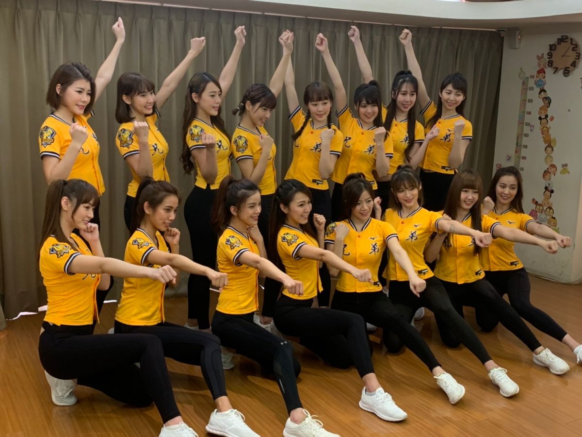 中信兄弟PS女孩。（圖／吳政紘攝）