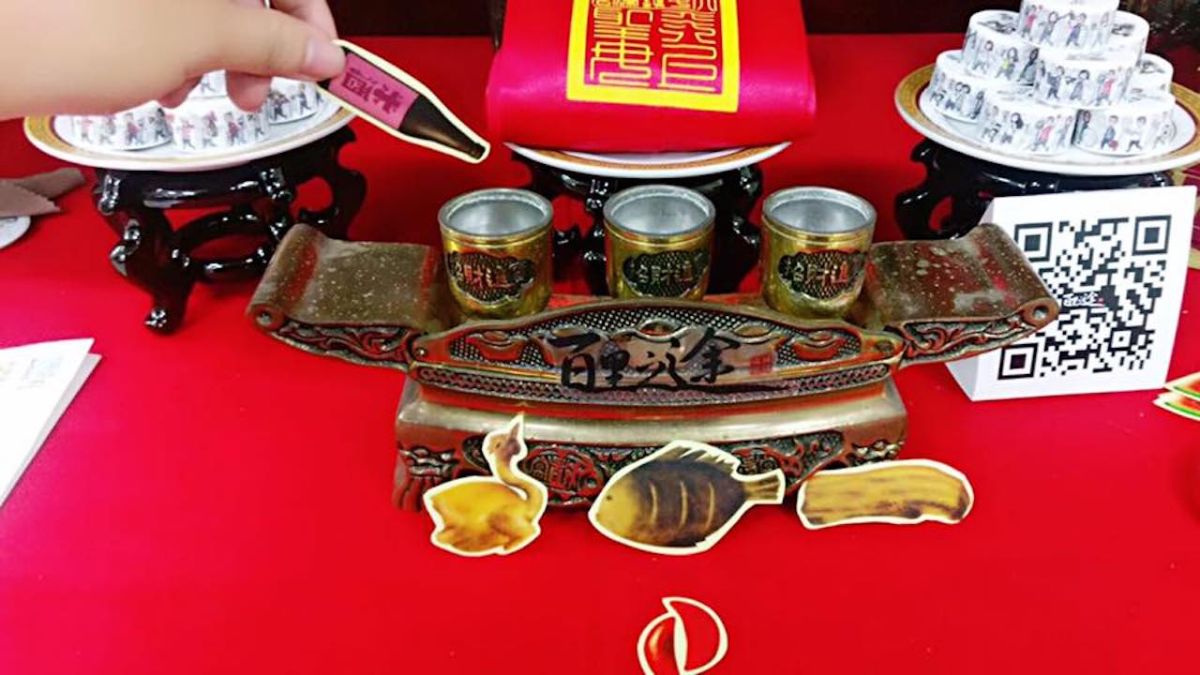 拜拜只能用米酒嗎？（圖／翻攝自1819影像製作團隊粉專）