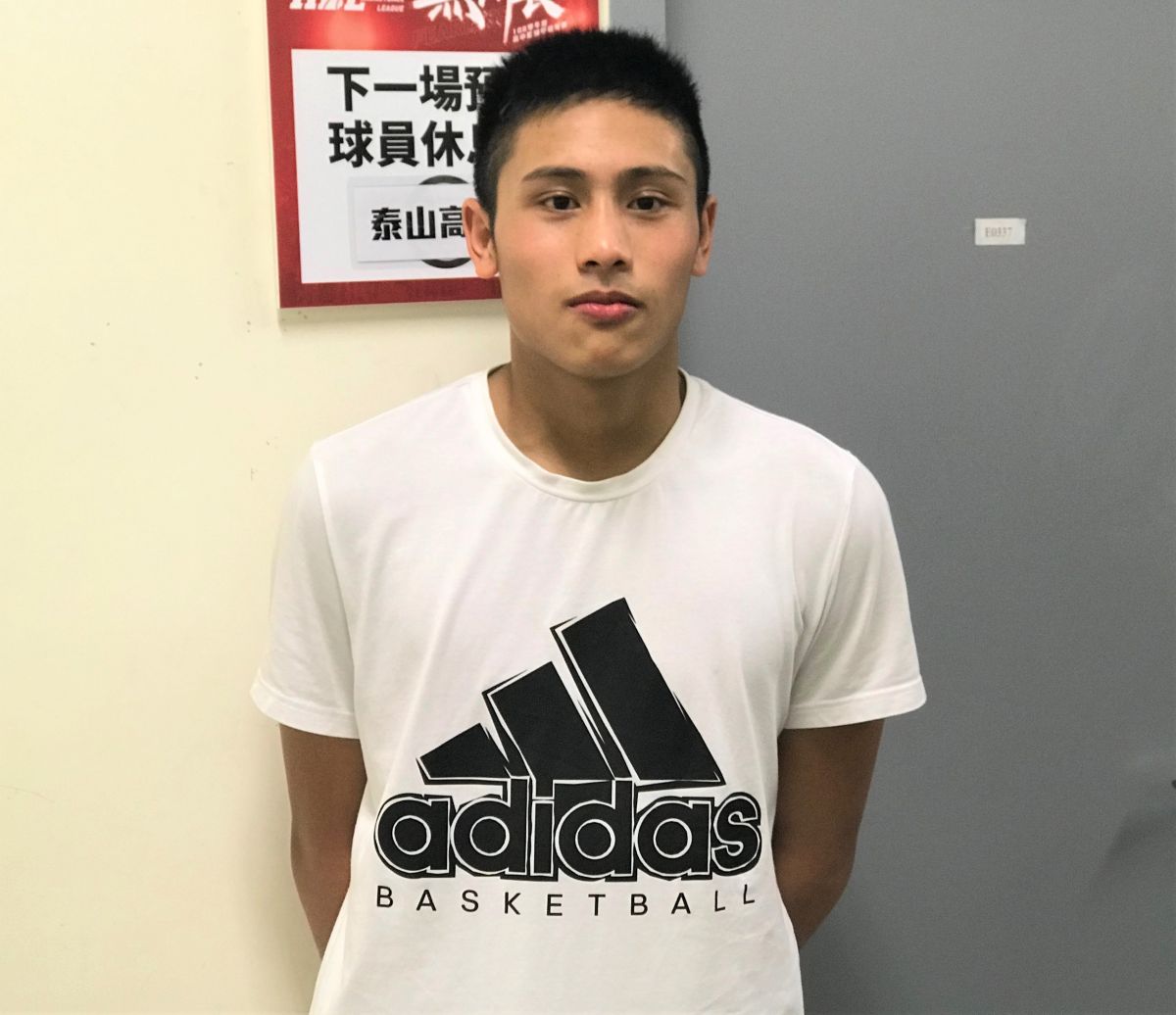 ▲HBL泰山高中張東庭（圖／鍾東穎攝）