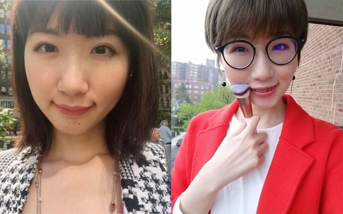 ▲陸配網紅廣告小妹。（圖／翻攝臉書） 