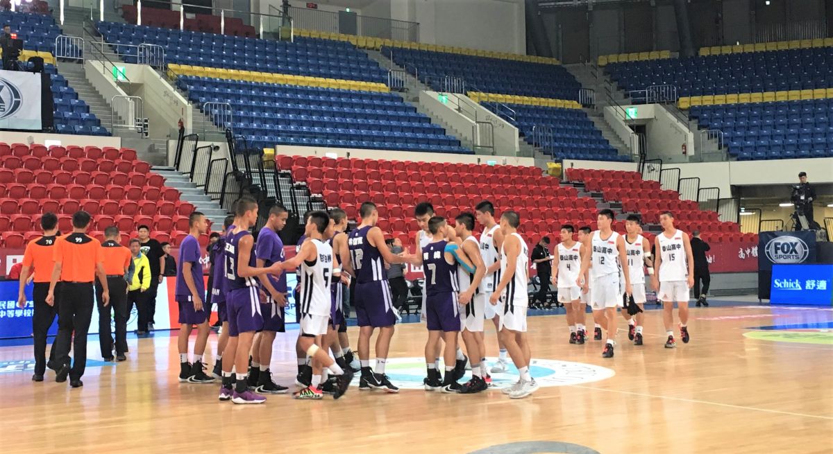 ▲HBL8強東山高中擊敗泰山，但相較戰績優勢泰山仍晉級4強。（圖／鍾東穎攝 ,2020.01.15）

