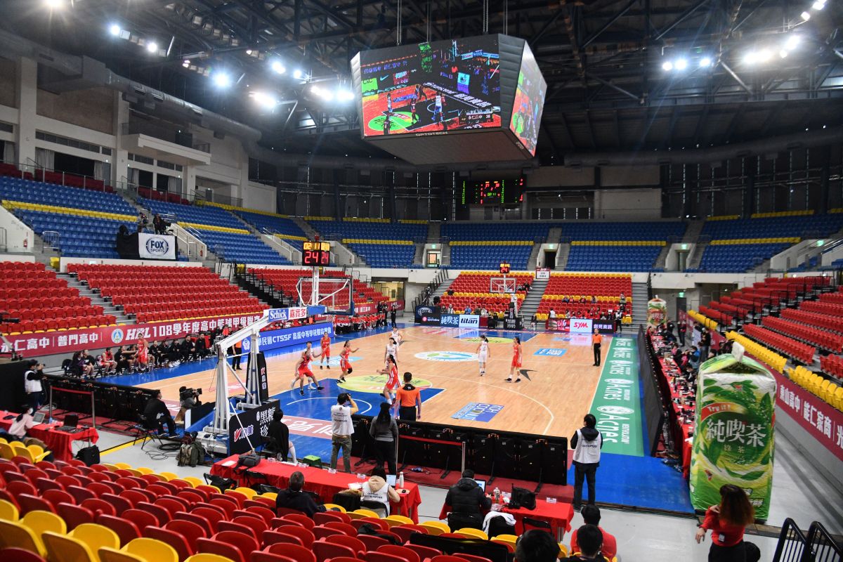 ▲108學年度HBL8強受武漢肺炎影響不開放球迷進場。（圖／林柏年攝）