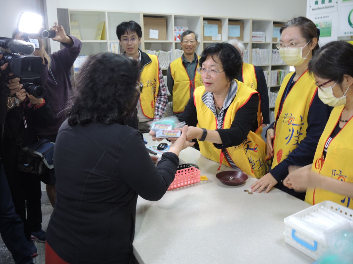 ▲彰化縣長王惠美呼籲鄉親朋友有需要的再購買，口罩留給有需要用的人。（圖／記者陳雅芳攝，2020.02.16）