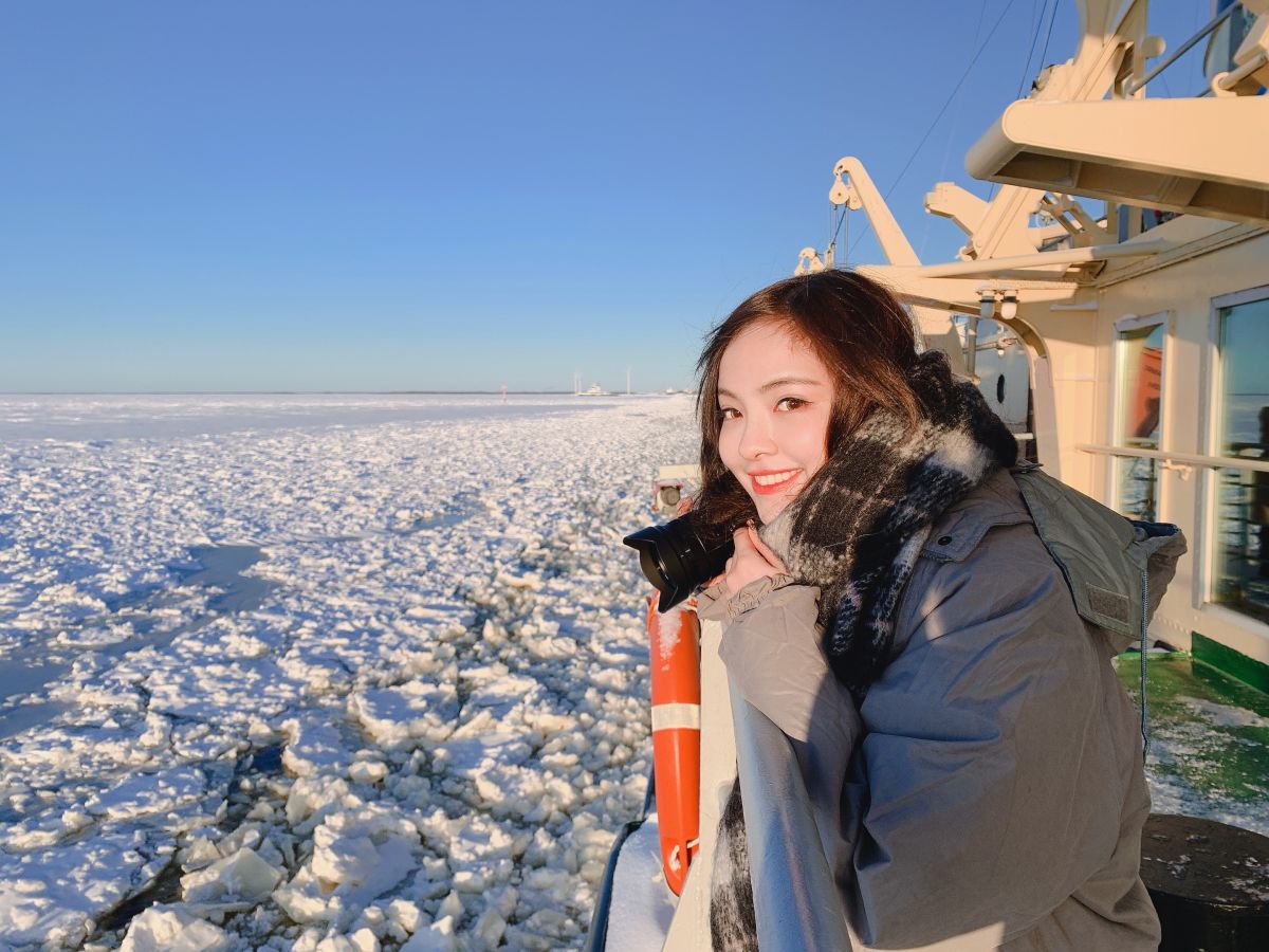 ▲徐凱希在破冰船上。（圖／時代創藝） 
