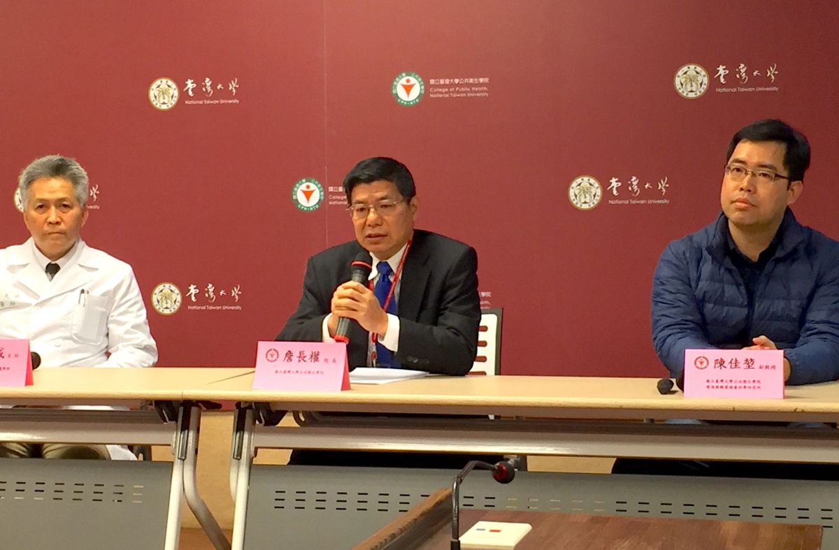 ▲台大公衛學院今（18）日召開記者會，以公共衛生專業觀點提供學校防疫建議。（圖／記者黃仁杰攝,2020.02.18)