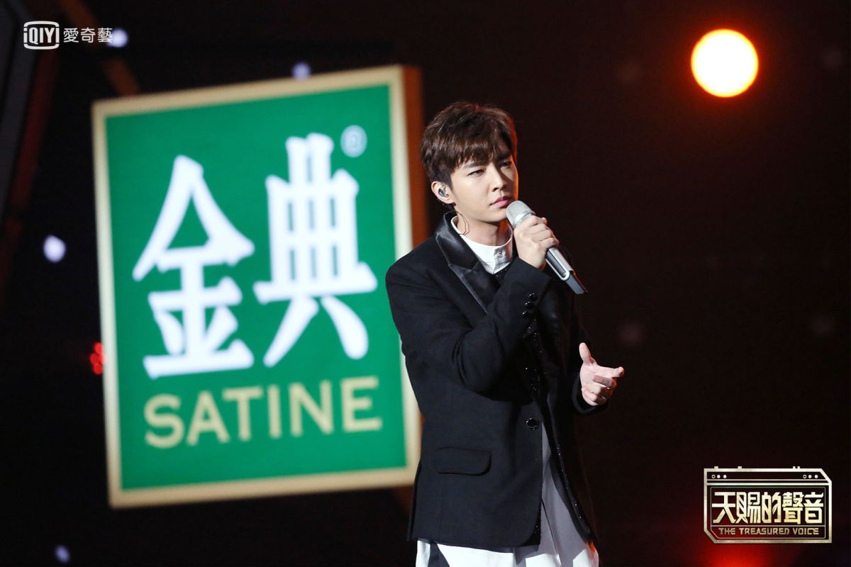 ▲《天賜的聲音》炎亞綸挑戰自我。（圖／愛奇藝台灣站）