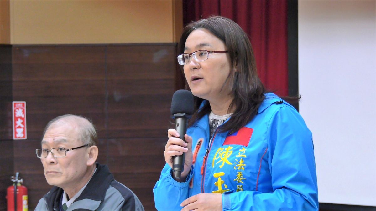 ▲陳玉珍表示，將向中央爭減免一季的租金。（圖／蔡若喬攝, 2020.02.19）