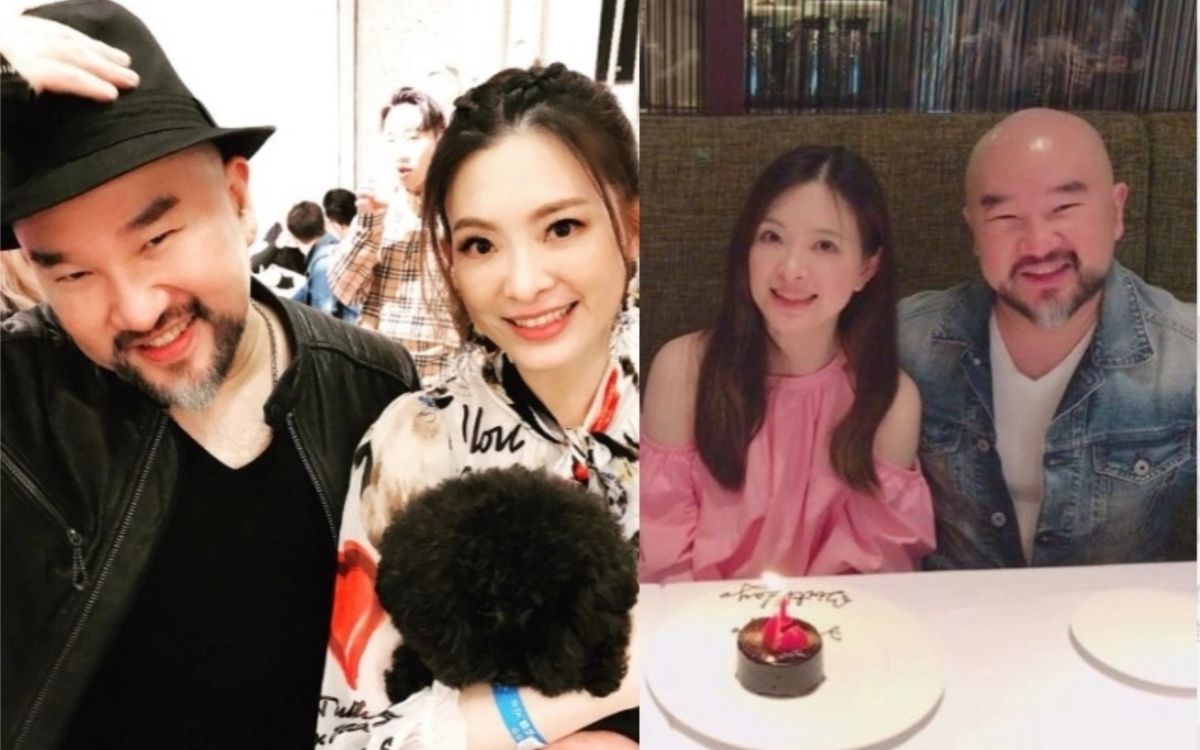 ▲劉真與辛龍很恩愛。（圖／取自劉真臉書）