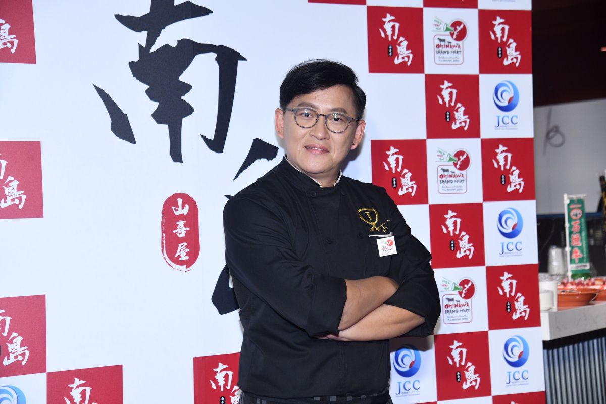 ▲詹姆士在台北開新店並舉辦記者會。（圖／記者林柏年攝, 2020.02.20）