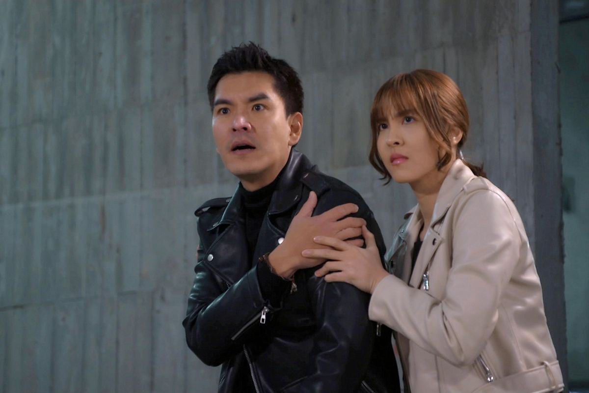 ▲《美味滿閣》王傳一、魏蔓和謝承均、茵芙對打雙雙負傷。（圖／東森提供）