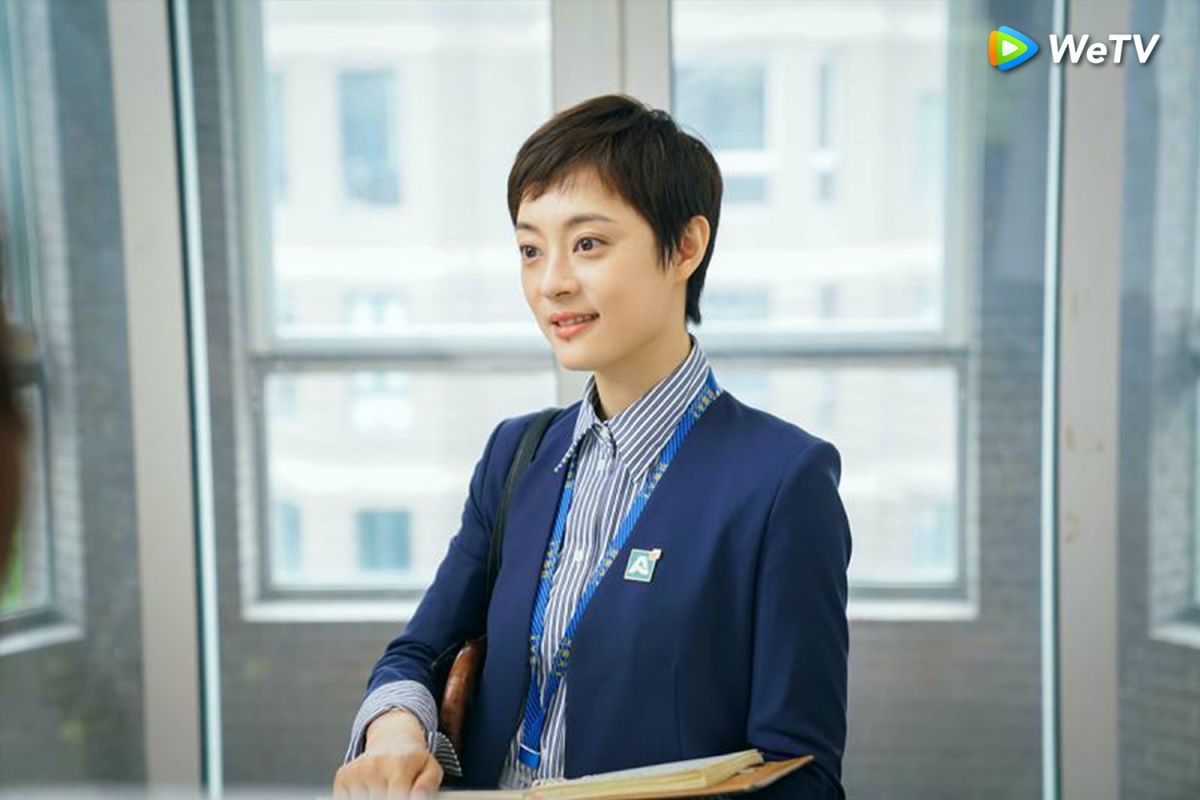 ▲孫儷短髮造型幹練霸氣。（圖／WeTV提供）