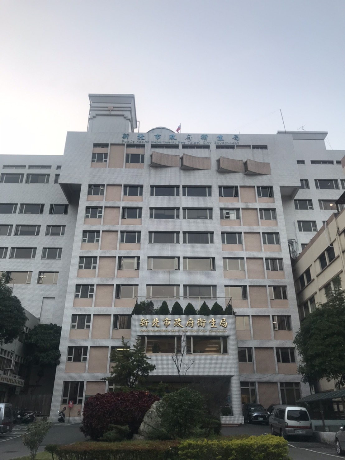 ▲新北市衛生局3日深夜發生林姓女子不幸墜樓事件。（圖／記者陳志仁攝）