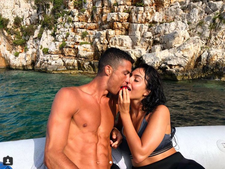 ▲C羅和女友Georgina到希臘度假。（圖／翻攝自Georgina Instagram）