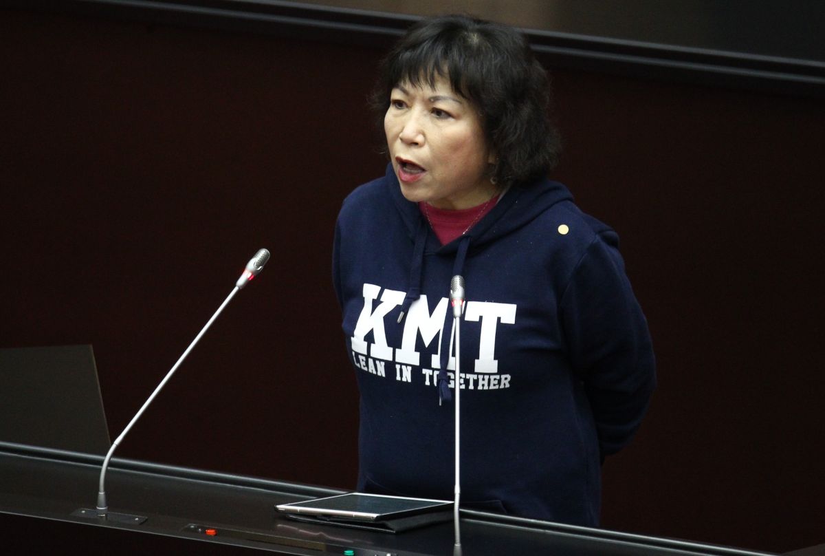 ▲國民黨立委葉毓蘭。（圖／記者葉政勳攝 , 2020.02.21）