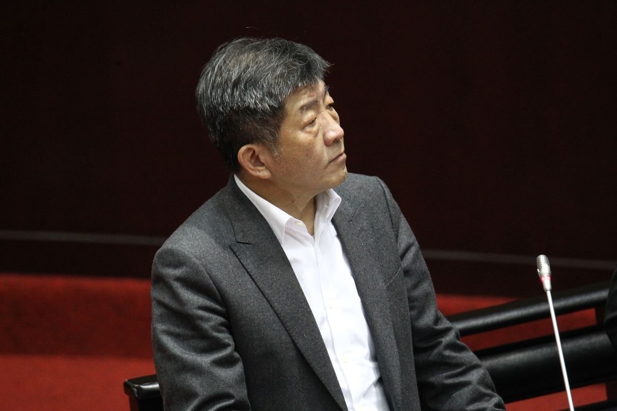 ▲衛福部長陳時中赴立院備詢。（圖／記者葉政勳攝 , 2020.02.21）