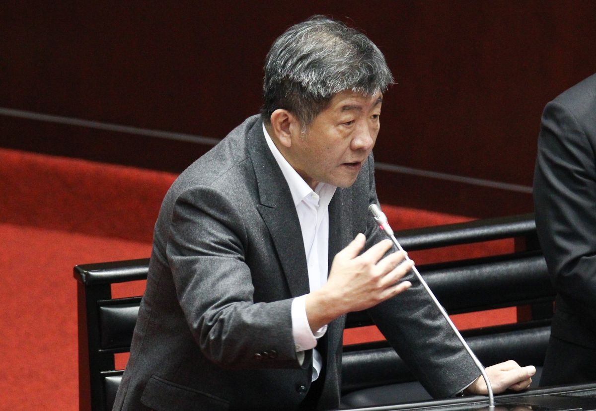 ▲衛福部長陳時中赴立院備詢。（圖／記者葉政勳攝 , 2020.02.21）