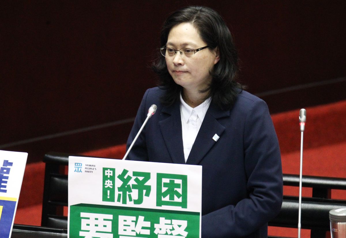 ▲民眾黨立委賴香伶。（圖／記者葉政勳攝 , 2020.02.21）