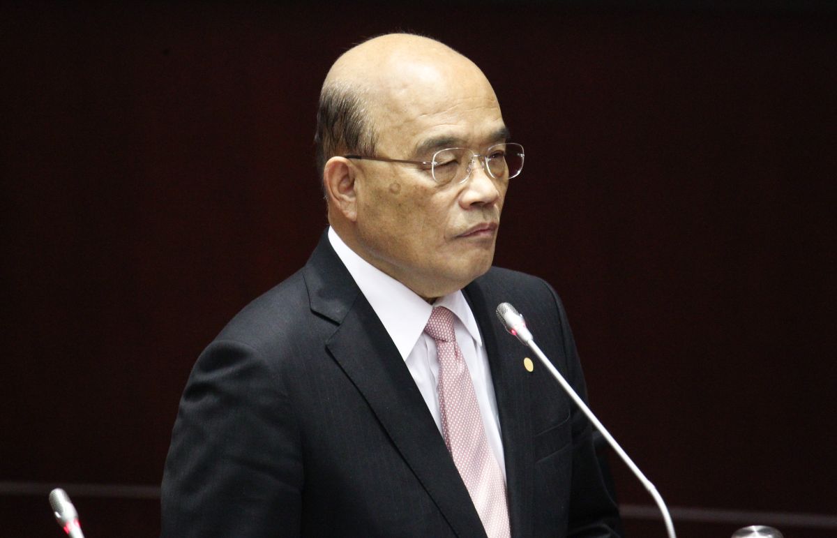 ▲行政院長蘇貞昌。（圖／記者葉政勳攝 , 2020.02.21）